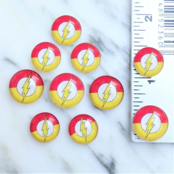 The Flash 12mm and 14mm Cabochon Assortment 10pcs